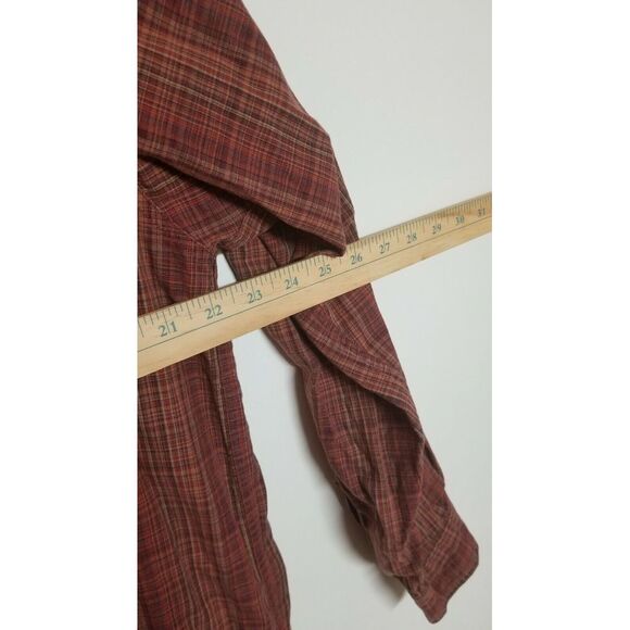 Columbia Mens Shirt Size XL‎ Button Front Long Sleeve Brown - Picture 6 of 7